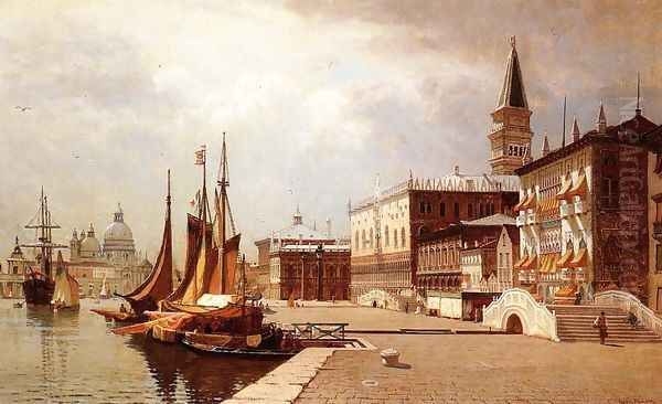 Venice at Midday Oil Painting by John Joseph Enneking