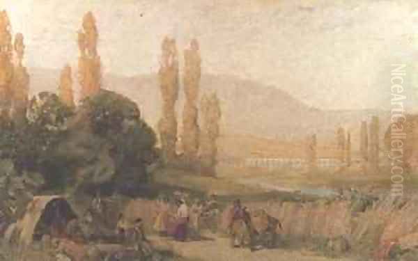 Algeciras Oil Painting by Sir Alfred East