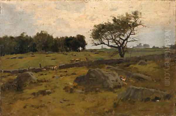 Landscape Oil Painting by Charles Harry Eaton