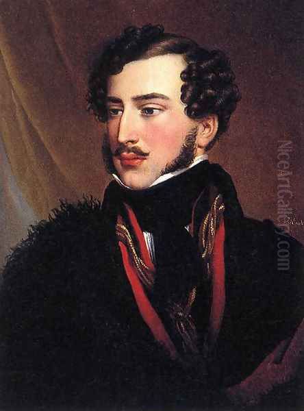 Count György Károlyi c. 1830 Oil Painting by Johann-Nepomuk Ender