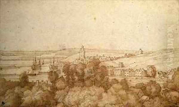 A view of Chatham from the West Oil Painting by Jacob Esselens