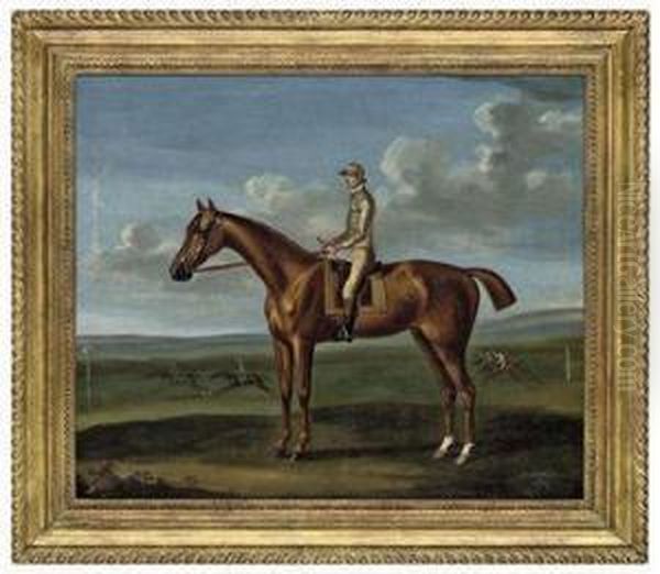 Dolly With Jockey Up Oil Painting by J. Francis Sartorius