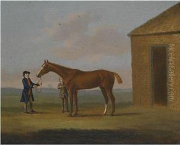 Eclipse, The Celebrated Racehorse Oil Painting by J. Francis Sartorius