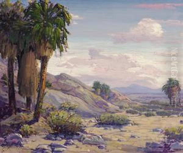 Desert Araby Oil Painting by Fred Grayson Sayre