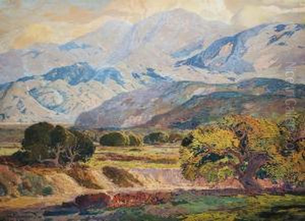 California Mountains Oil Painting by Fred Grayson Sayre