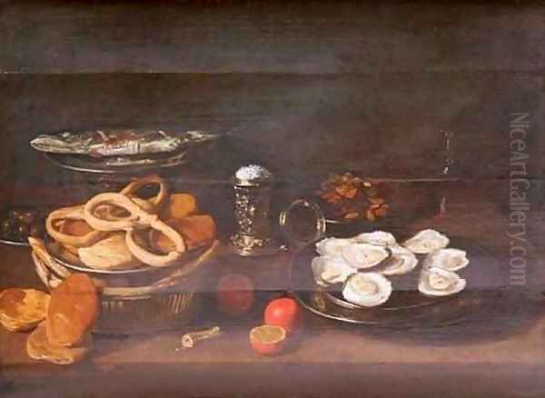 Still Life Oil Painting by Jacob Fopsen van Es