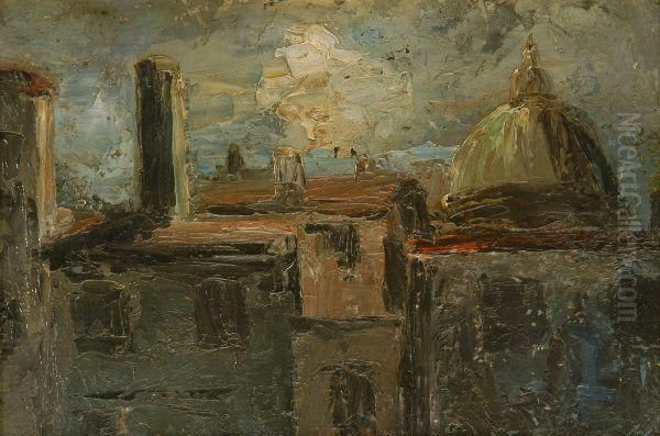 Angolo Di Mantova Oil Painting by Ferruccio Scattola