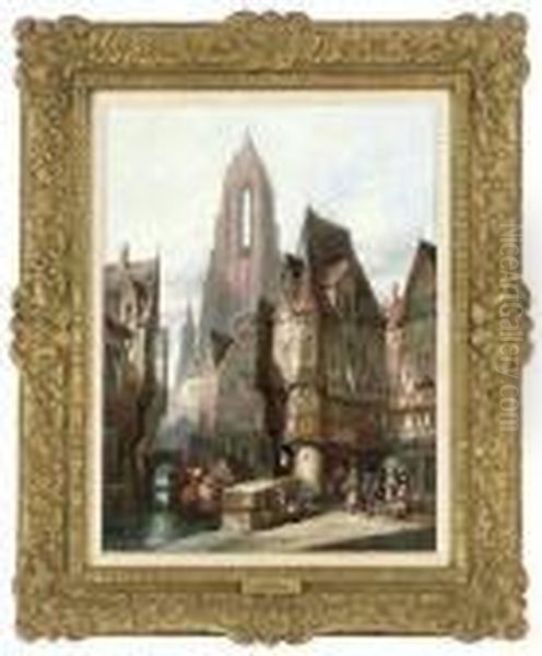 Utrecht Oil Painting by Henry Schafer