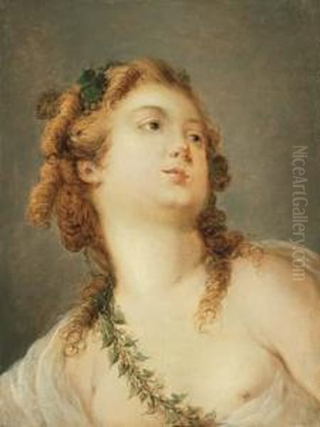 Bacchante by Jean-Frederic Schall