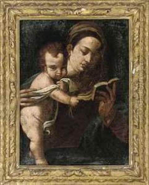 The Madonna And Child Oil Painting by Bartolomeo Schedoni