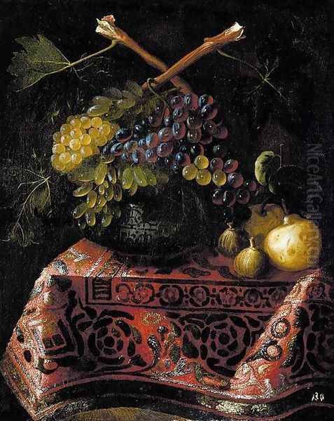 Still-Life of Fruit Oil Painting by Juan Bautista de Espinosa