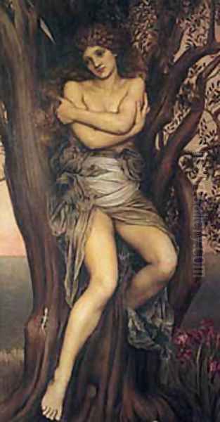 De Evelyn Dryad Oil Painting by Morgan Evelyn De