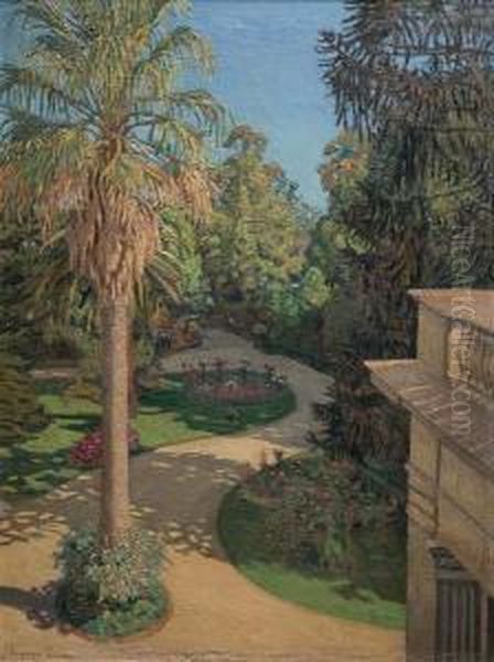 Casona Del Prado Oil Painting by Dolcey Schenone Puig