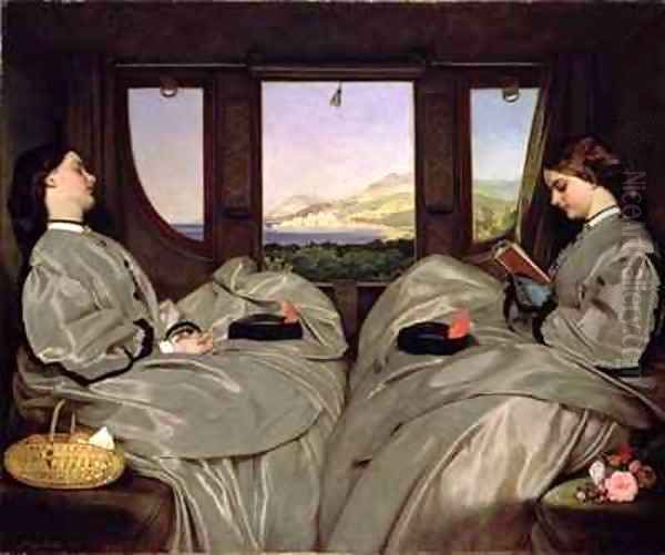 The Travelling Companions Oil Painting by Augustus Leopold Egg