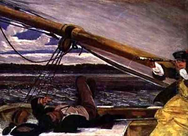 Outward Bound Oil Painting by Augustus Leopold Egg