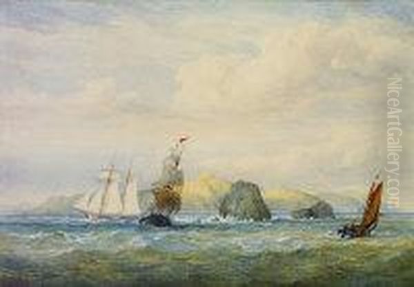 A View Of Kenmare Bay Oil Painting by John Christian Schetky