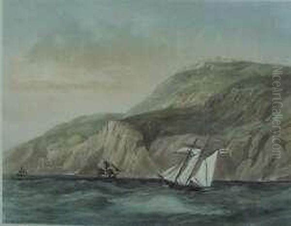 Mull Of Cantyre Oil Painting by John Christian Schetky