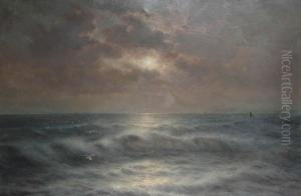 Marine. Oil Painting by Joseph, Jos. Schippers