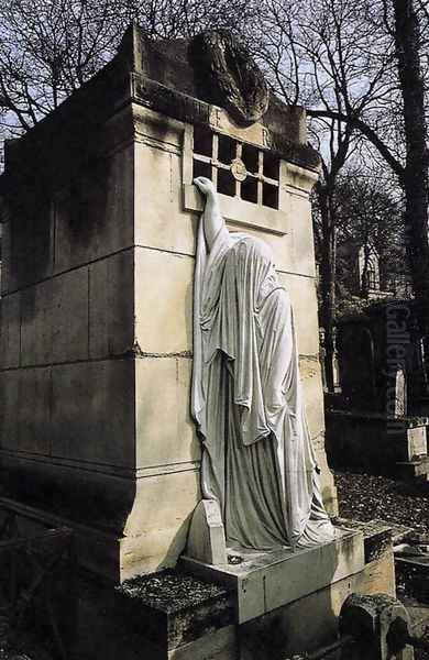 Tomb of the Raspail Family Oil Painting by Antoine Etex