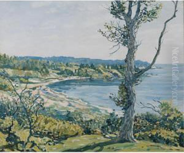 Coast Of Maine Oil Painting by Walter Elmer Schofield