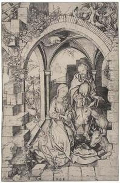 Untitled Oil Painting by Martin Schongauer