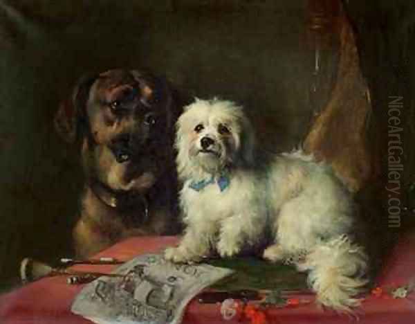 Good Companions Oil Painting by Thomas Earl