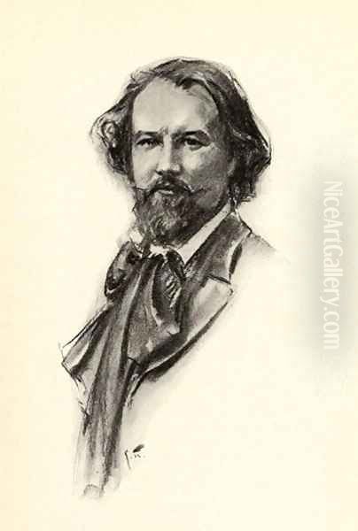 Gustave Charpentier 1860-1956 Oil Painting by Chase Emerson