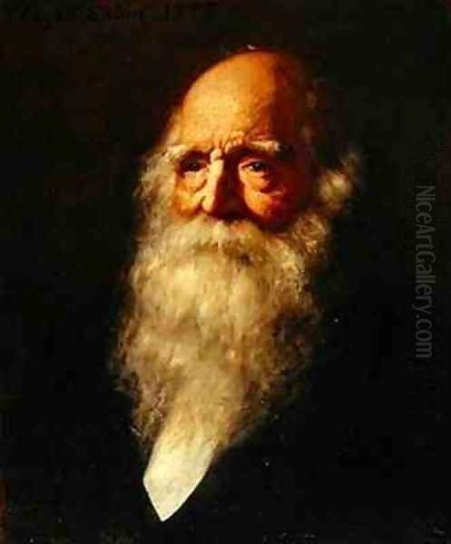 William Cullen Bryant Oil Painting by Wyatt Eaton