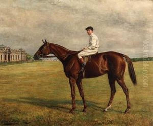 Fragilite With Jockey-up Oil Painting by Allen Culpepper Sealey