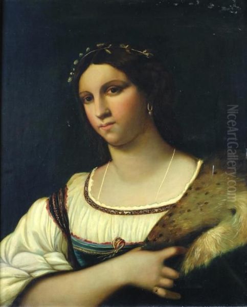 Ritratto Di Donna Oil Painting by Sebastiano Del Piombo