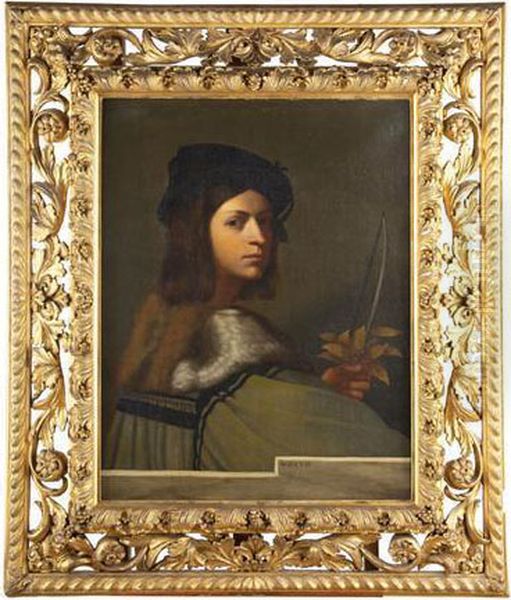 Violinist Oil Painting by Sebastiano Del Piombo