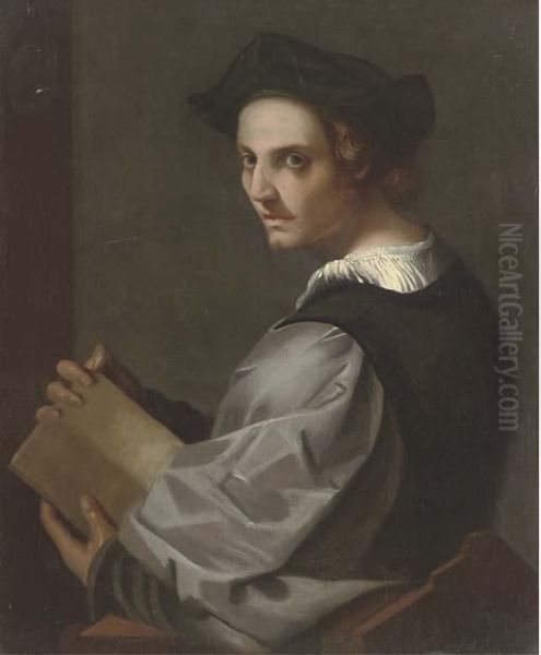 Portrait Of A Gentleman Oil Painting by Sebastiano Del Piombo