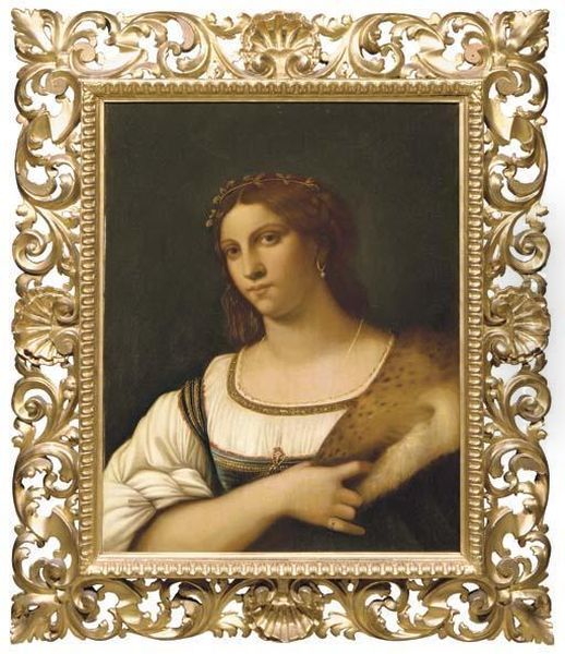 Portrait Of A Lady Oil Painting by Sebastiano Del Piombo