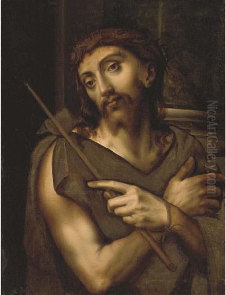 Ecce Homo Oil Painting by Sebastiano Del Piombo