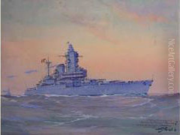 Peintre Officiel De La Marine by Albert Sebille