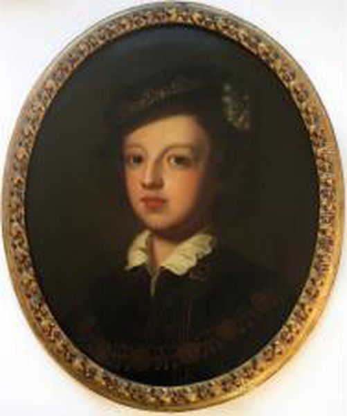 Portrait Of Sir Francis Seymour As A Boy Oil Painting by Enoch Seeman