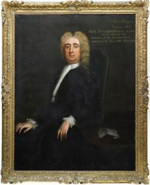 Portrait Of William Shippen Esquire Mp Oil Painting by Enoch Seeman