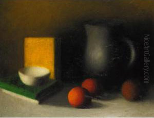 Still Life Oil Painting by Arthur Segal