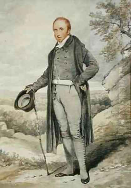 William Wells 1768-1847 Oil Painting by Henry Edridge