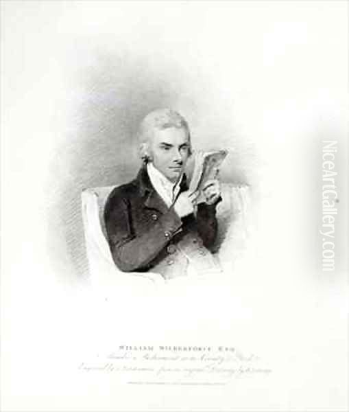 William Wilberforce Oil Painting by Henry Edridge