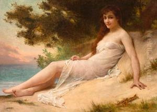 Solitude Oil Painting by Guillaume Seignac