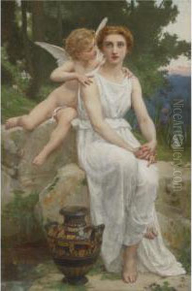 Love's Offering Oil Painting by Guillaume Seignac