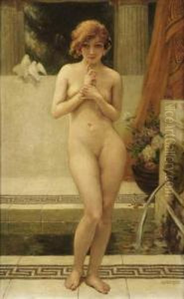 La Source Ou L'innocence Oil Painting by Guillaume Seignac