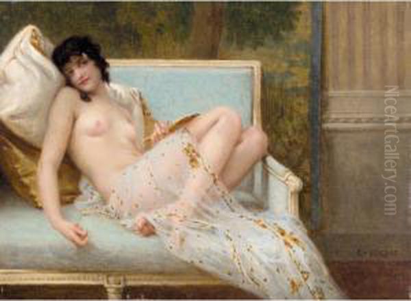 Indolence Oil Painting by Guillaume Seignac