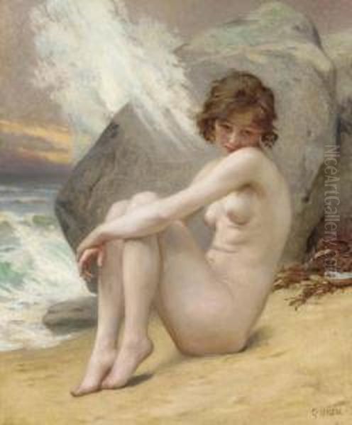 Venus Marine Oil Painting by Guillaume Seignac