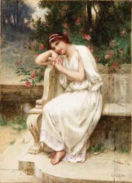 La Reveuse Oil Painting by Guillaume Seignac