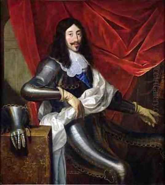 Louis XIII King of France and Navarre Oil Painting by Justus van Egmont