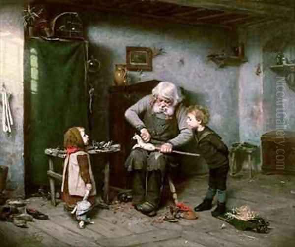 The Toymaker Oil Painting by Felix Ehrlich