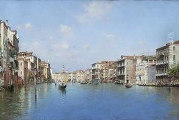 Venedig Oil Painting by Rafael Senet y Perez