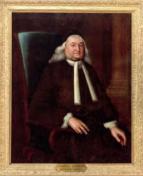 Samuel Sewall Oil Painting by Nathaniel Emmons